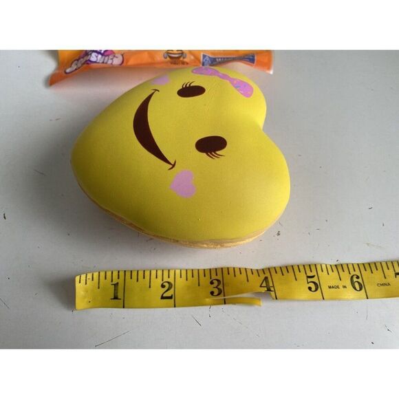 Silly Squishies Emoji Donut Squishy Foam Collectible Toy Sensory Slow Rising NEW - Picture 13 of 13